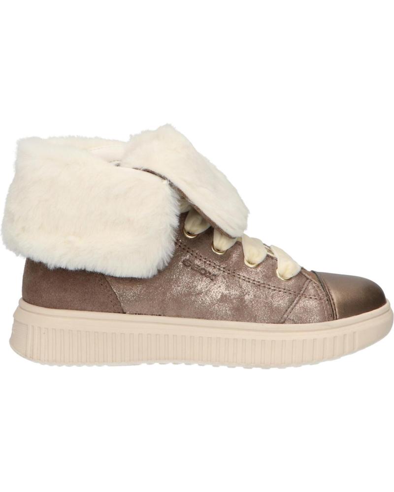 Botines de Mujer y Niña GEOX J947YB 0MA22 J DISCOMIX C5005 DK BEIGE