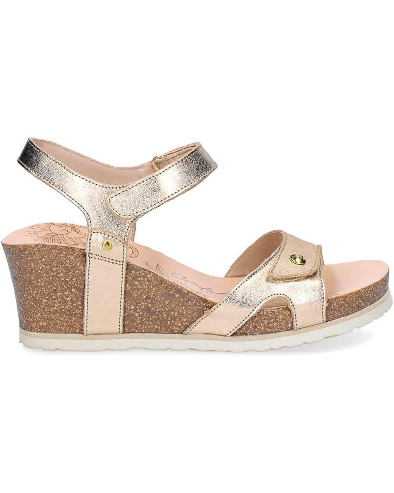 Sandalias de Mujer PANAMA JACK JULIA SHINE B3 NAPA ORO