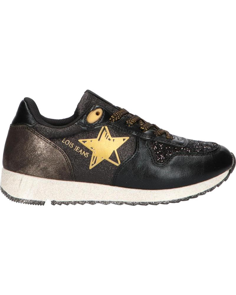 Zapatillas deporte de Mujer y Niña LOIS JEANS 63045 26 NEGRO