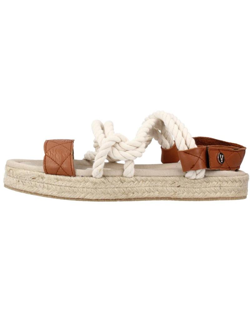 Sandalias de Mujer YELLOW CRETA MARRON