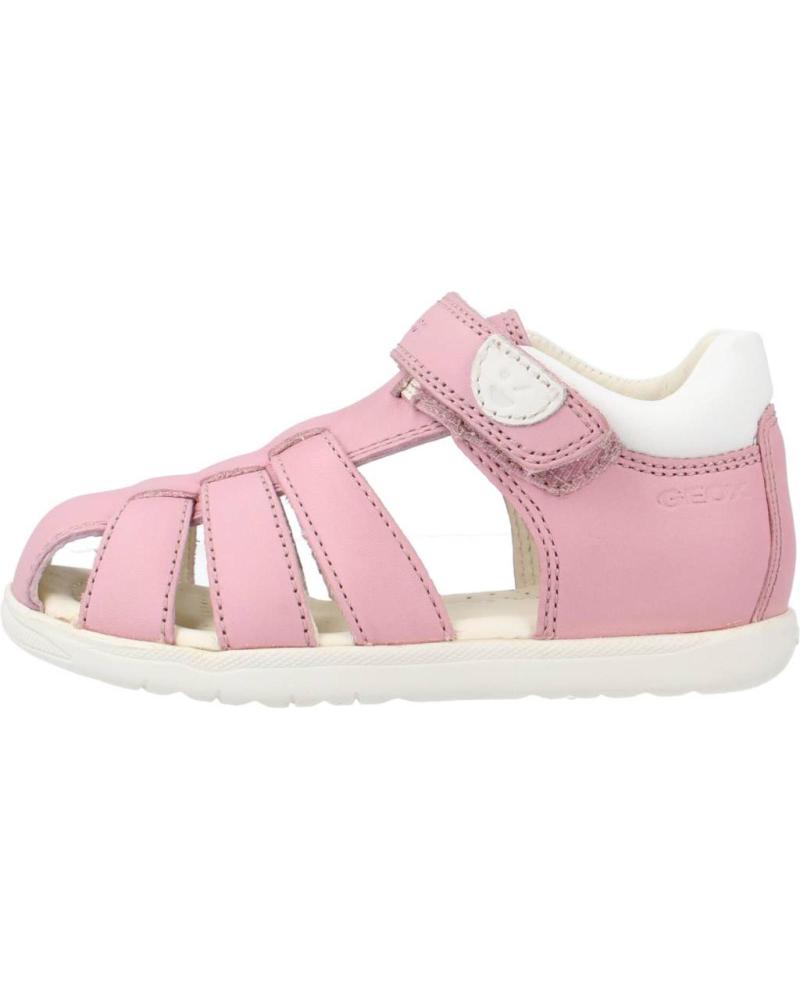 Sandalias de Niña GEOX B SANDAL MACCHIA GIR ROSA