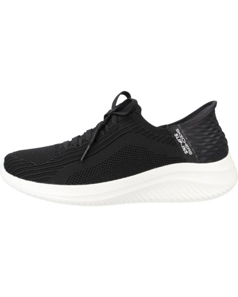Deportivas de Mujer y Niña SKECHERS ZAPATILLAS SKECHERS SLIP-INS ULTRA FLEX 30 TONAL STRETCH MUJER NEGRO NEGRO