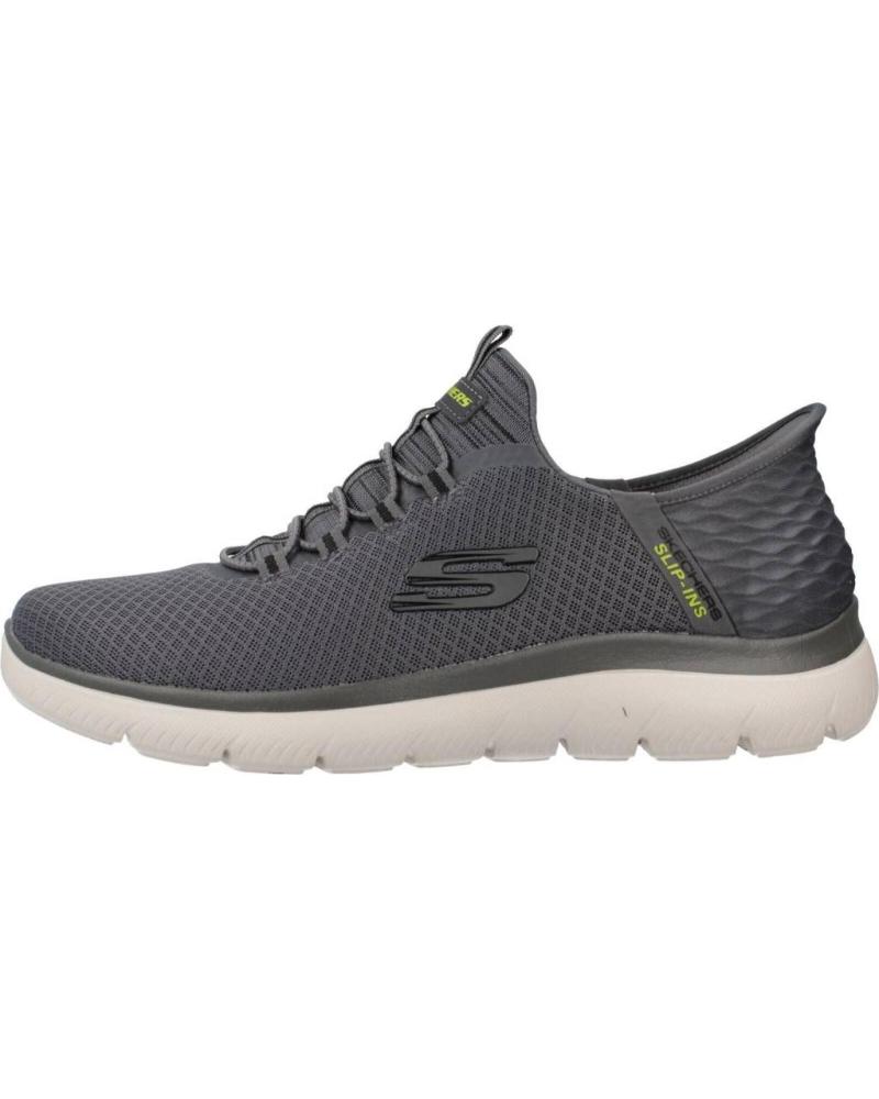 Deportivas de Hombre y Niño SKECHERS DEPORTIVAS 232457 SLIP-INS CHARCOAL GRIS