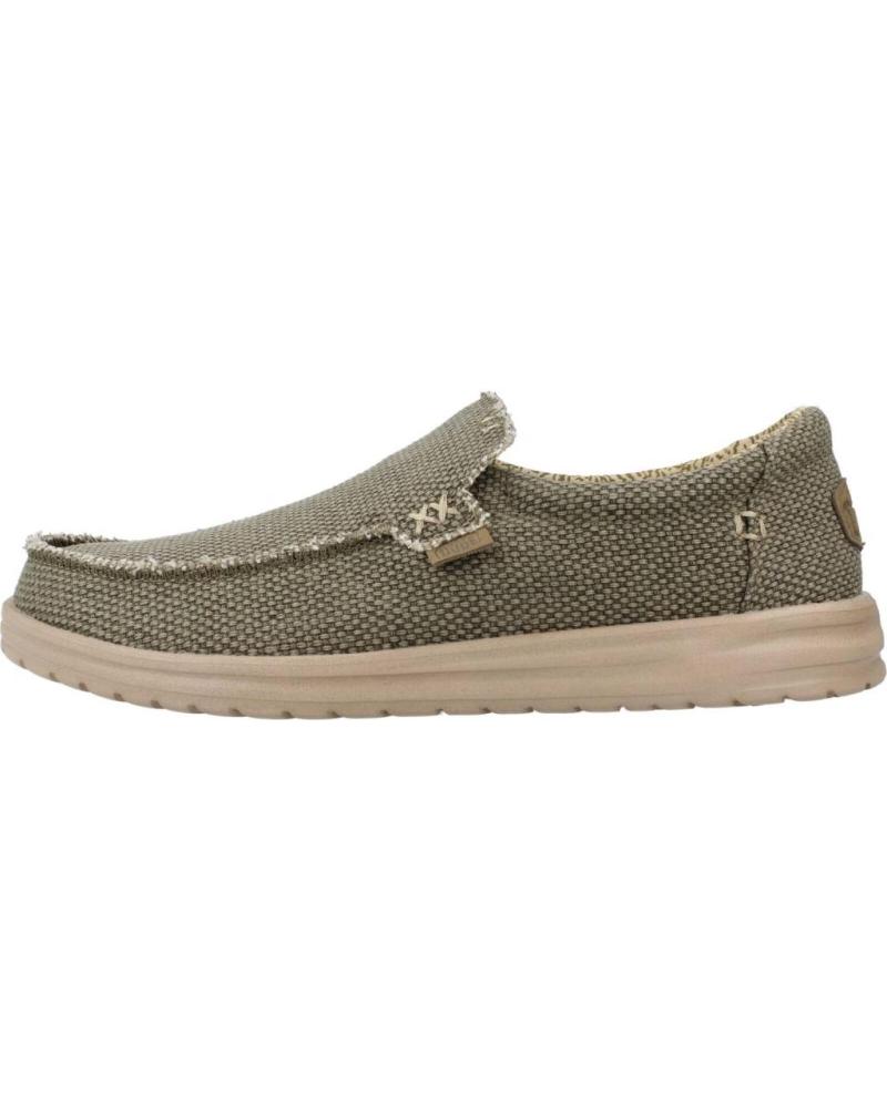 Nauticos de Hombre HEY DUDE MOCASINES SLIP-ON HEY DUDE 40124H VERDE
