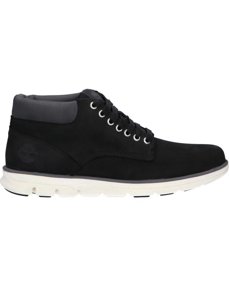 Botas de Hombre TIMBERLAND TB0A146Q0011 BRADSTREET MID LACE UP BLACK NUBUCK