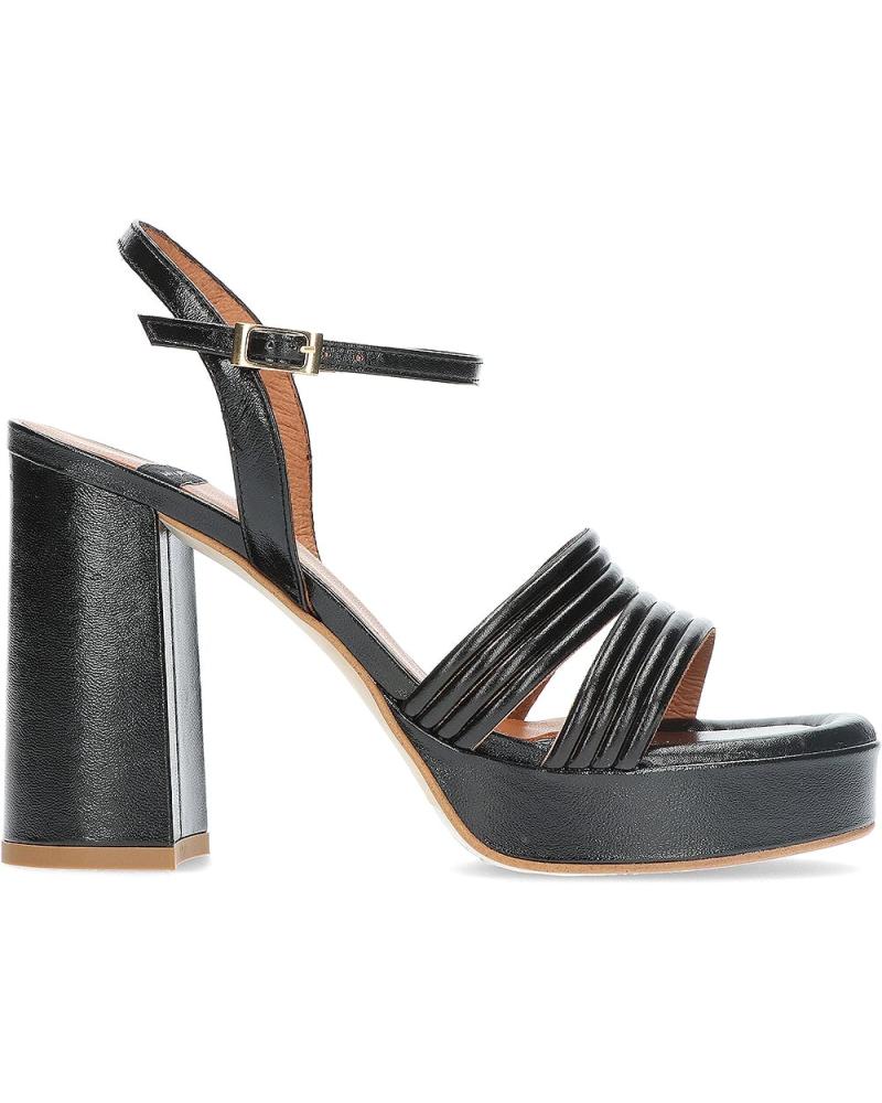 Sandálias de Mulher ANGEL ALARCON ZAPATOS CON TACON AMBER NEGRO