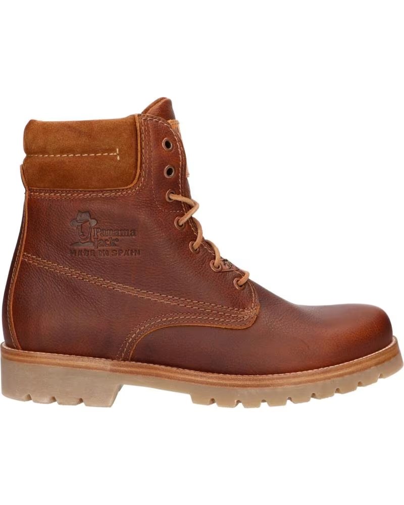 de panama jack botines panama jack panama 03 c26 marron cuero napa grass cuero