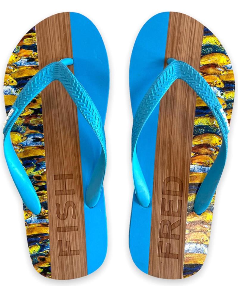 Chinelos de Homem A FISH NAMED FRED 2601291 AMARILLO