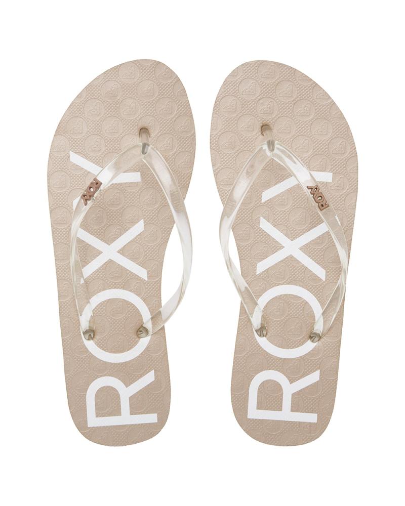 CHANCLAS ROXY VIVA JELLY BEIGE BEIG