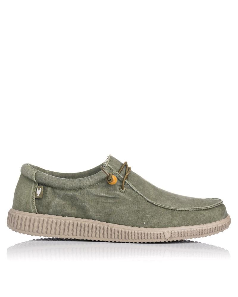 ZAPATILLAS WALLABI WALK IN PITAS WASHED VERDE