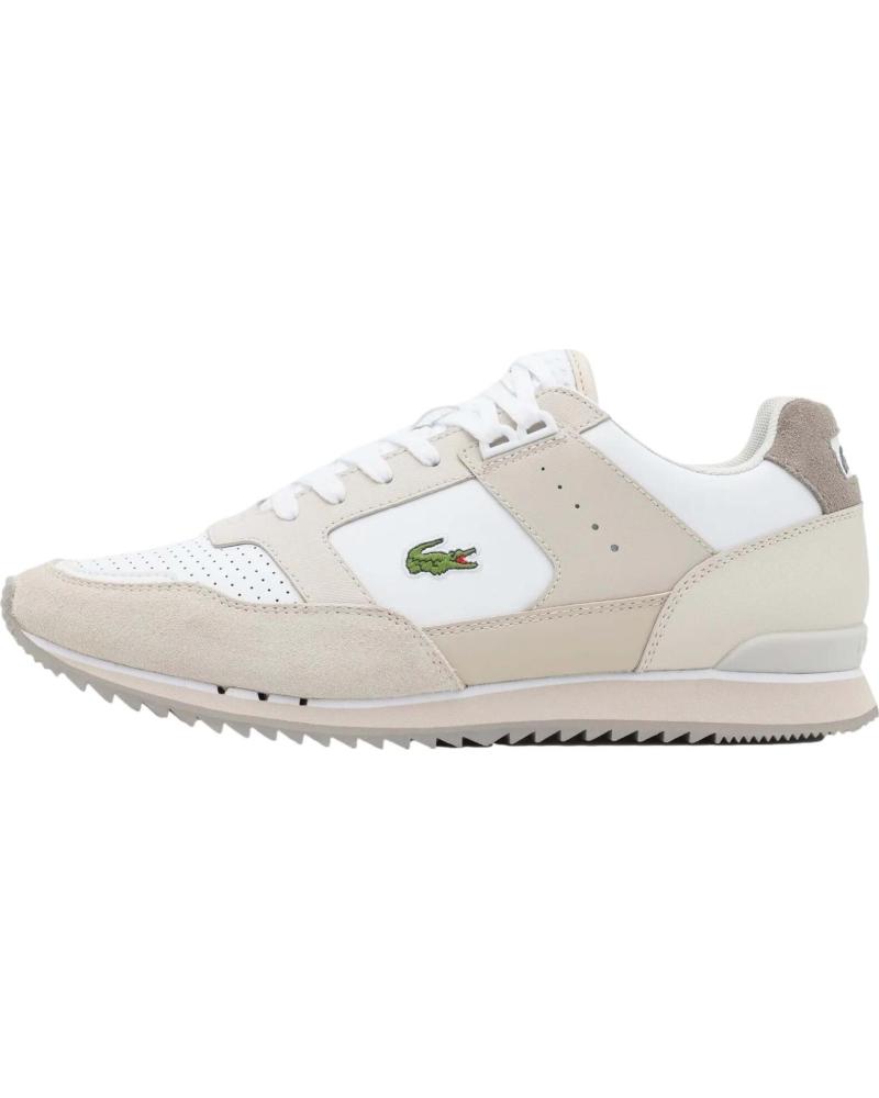 Zapatillas deporte de Hombre LACOSTE ZAPATILLAS PARTNER PISTE 123 1 S OFF WHITE-WHITE