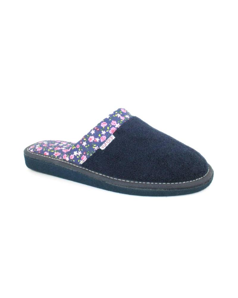 VUL-LADI ZAPATILLAS DE CASA CÓMODAS CON PUNTERA CERRADA MARINO MARINO