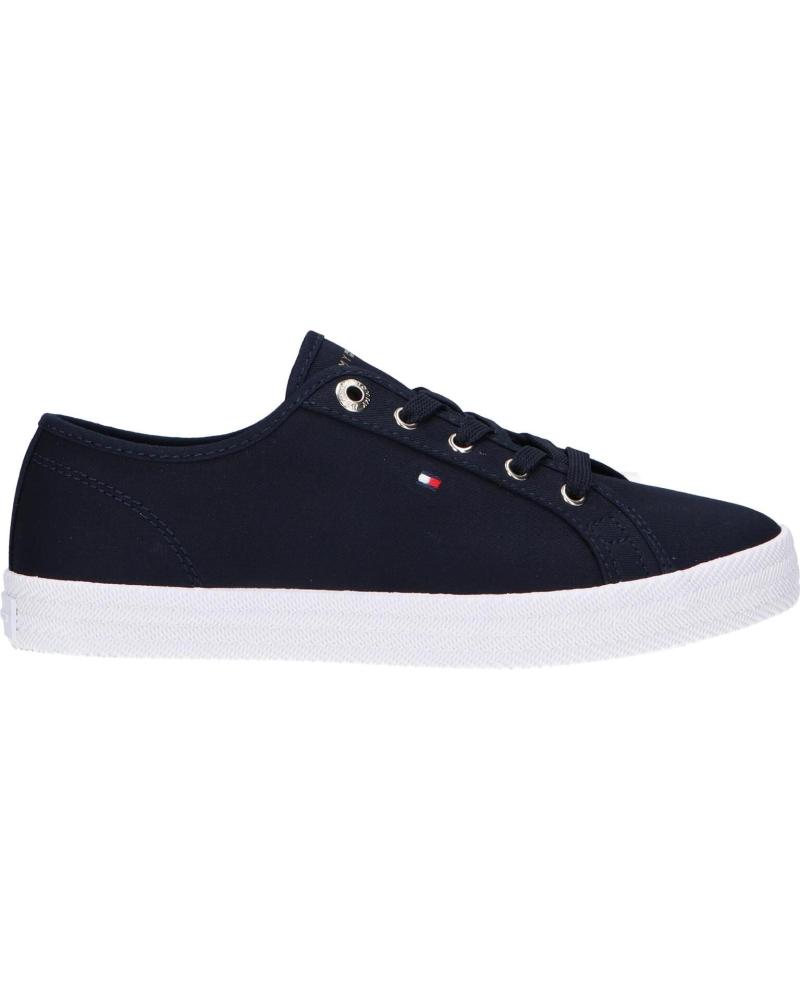Zapatillas deporte de Mujer TOMMY HILFIGER FW0FW07119 ESSENTIAL VULCANIZED SNEAKER DW6 SPACE BLUE