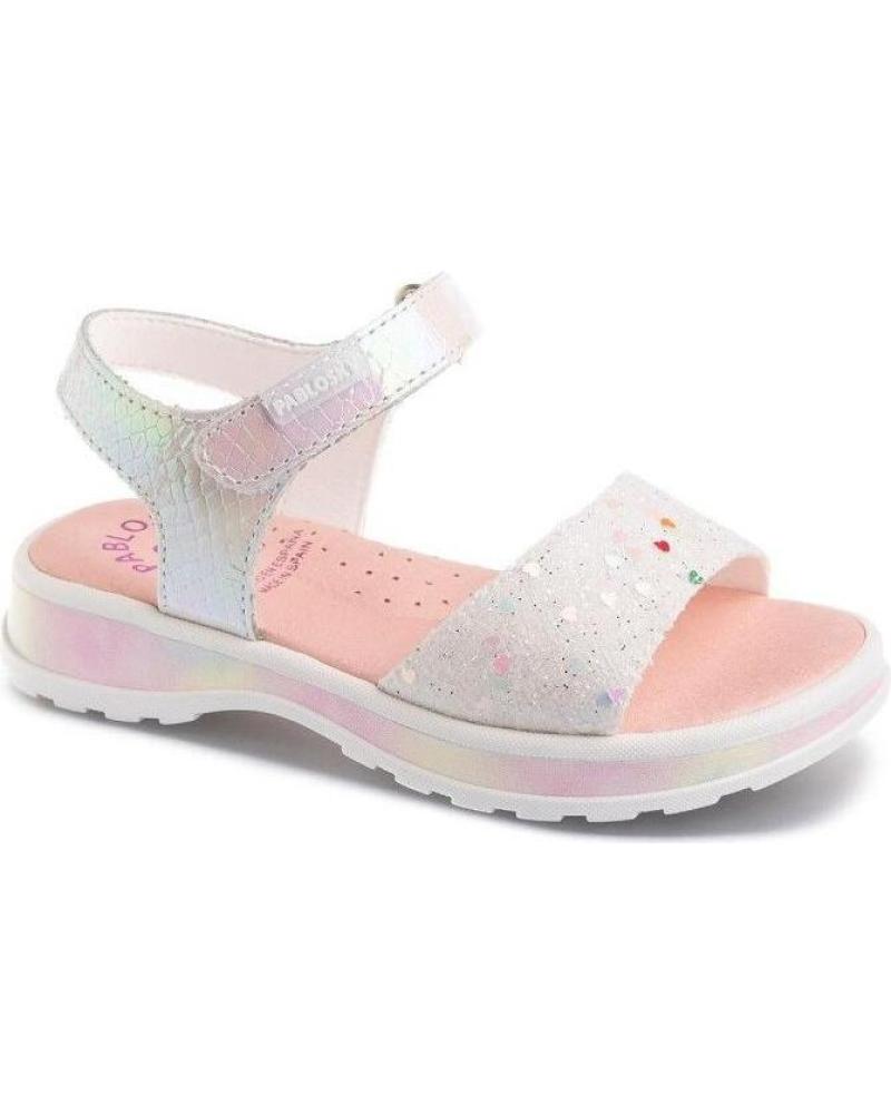 Sandalias de Niña PABLOSKY 416804 BLANCO
