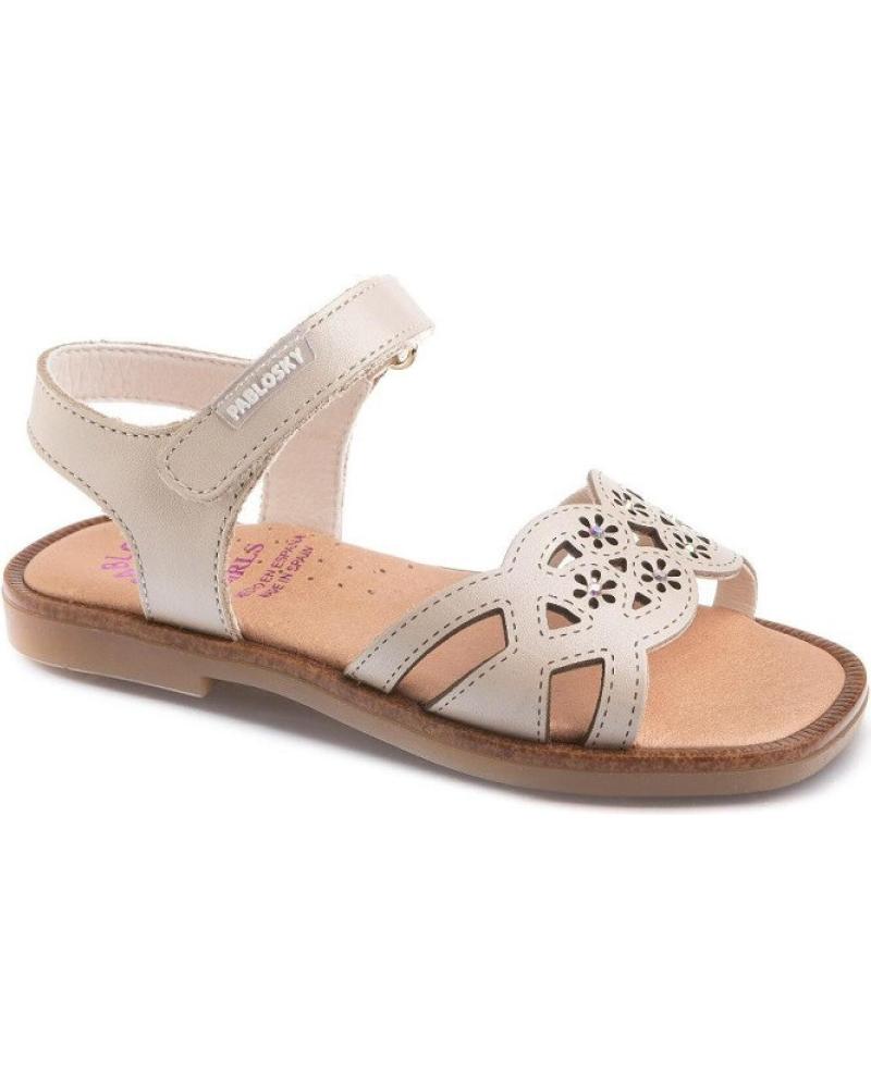 Sandalias de Niña PABLOSKY SANDALIA NAPA NACAR 420538 MARFIL