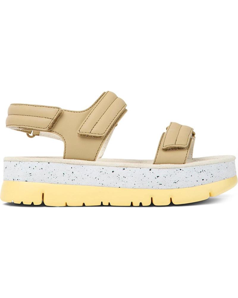 Sandalias de Mujer CAMPER SANDALIAS ORUGA UP K201509 BEIGEYELLOW