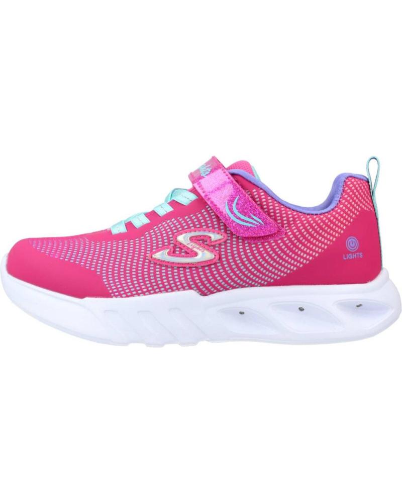 Deportivas de Niña SKECHERS FLICKER ROSA
