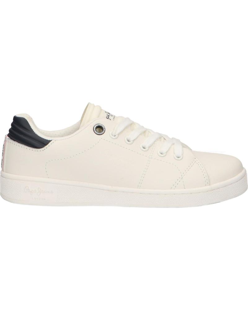Zapatillas deporte de Mujer y Niña y Niño PEPE JEANS PBS30388 BROMPTON 800 WHITE