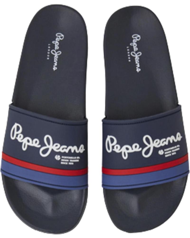 CHANCLAS SLIDER PEPE JEANS PMS70123 595 NAVY AZUL 595 NAVY