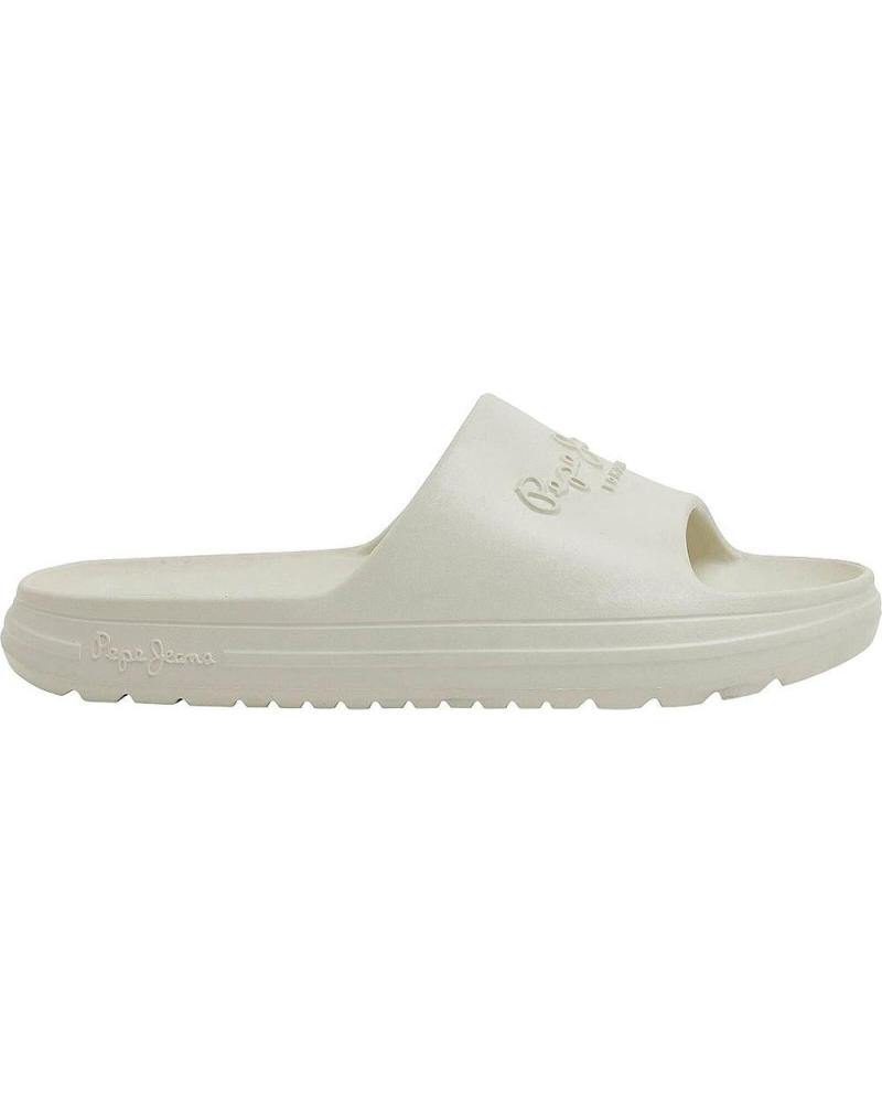 Chanclas de Mujer PEPE JEANS CHANCLAS BEACH SLIDE PLS70131 WHITE