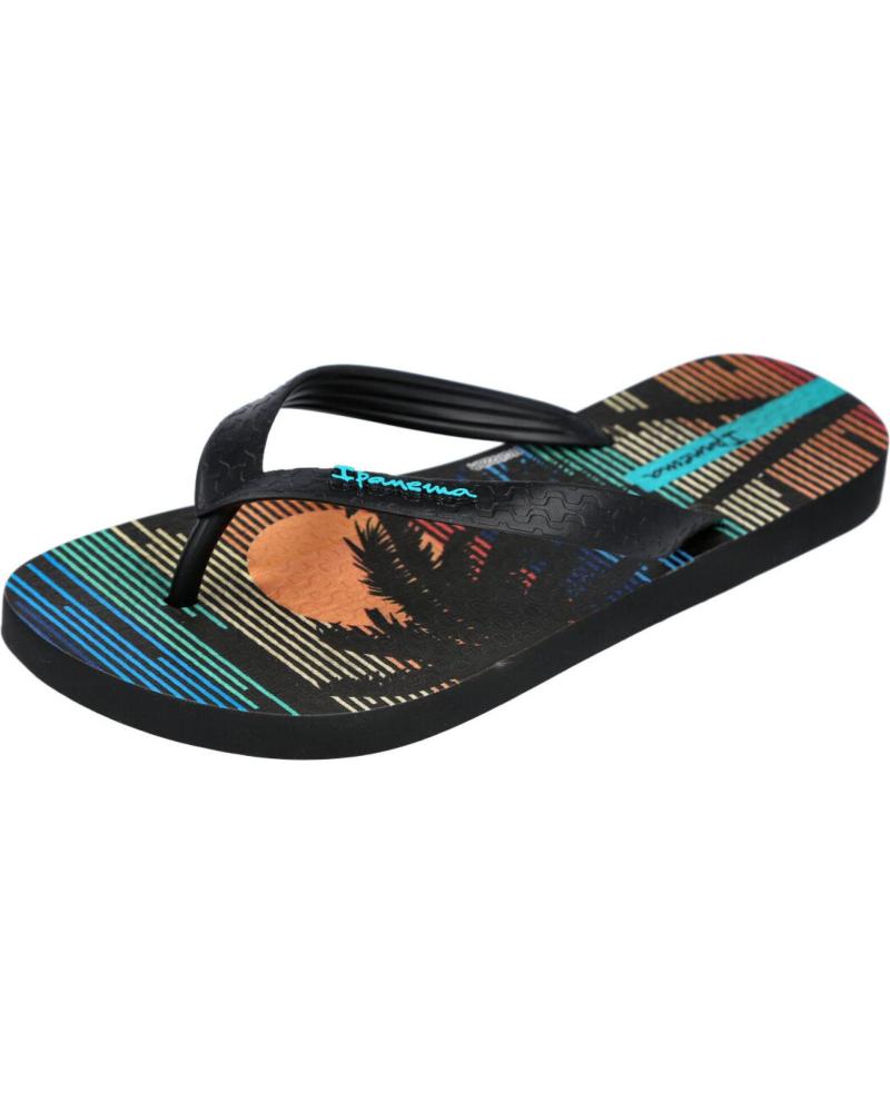 CHANCLAS IPANEMA 83348 TEMAS XI KIDS NIÑO NEGRO