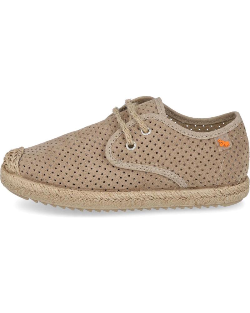 VUL-LADI 4351-670 ZAPATILLAS DE YUTE PERFORADAS BEIGE FANGO