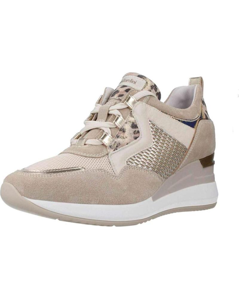 Zapatillas deporte de Mujer NERO GIARDINI SNEAKER CUNA 6 CMTS BEIGE