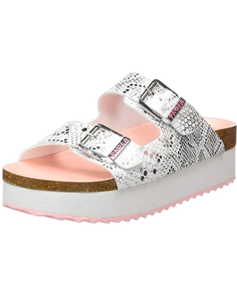 Sandalias de Niña PABLOSKY SANDALIA BIO HEBILLAS BLANCO