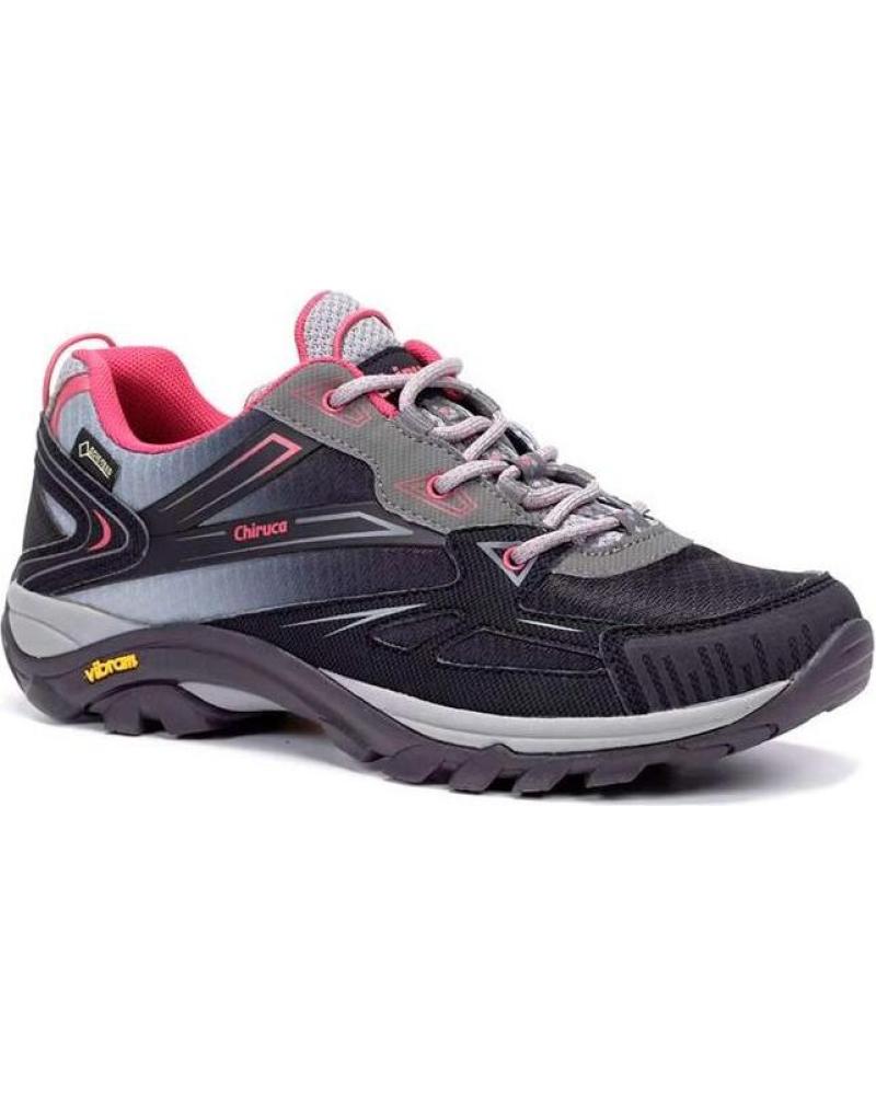 Zapatillas deporte de Mujer CHIRUCA ZAPATO ARUBA 03 GORETEX NEGRO