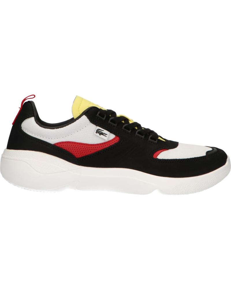 Zapatillas deporte de Hombre LACOSTE 38SMA0051 WILDCARD 1B5 BLK-RED