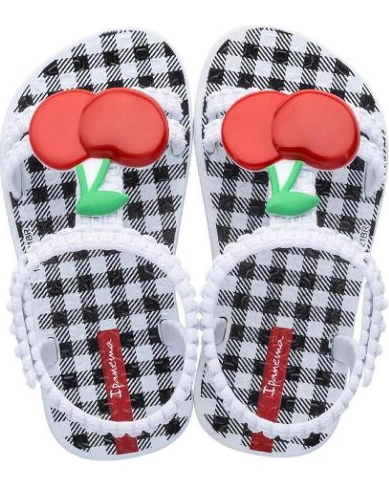 Chanclas de Niña IPANEMA MY FIRST VII BABY 83189 WHITE-BLACK-RED