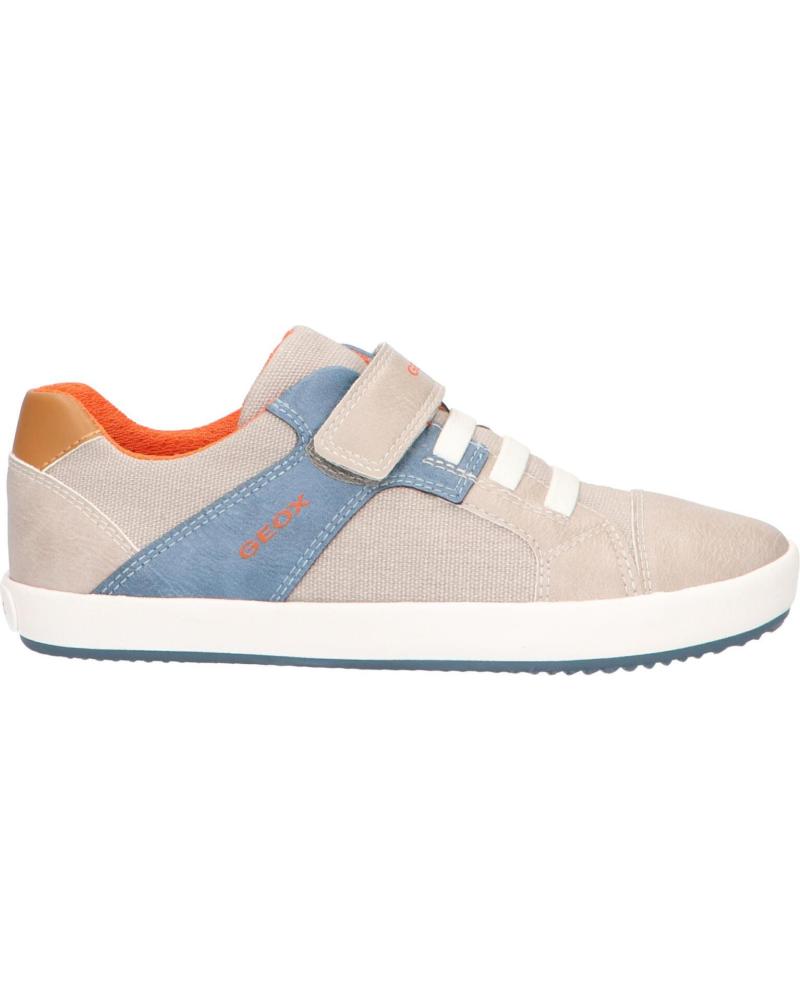 Zapatillas deporte de Mujer y Niña y Niño GEOX J025CB 010FE J GISLI C5576 BEIGE