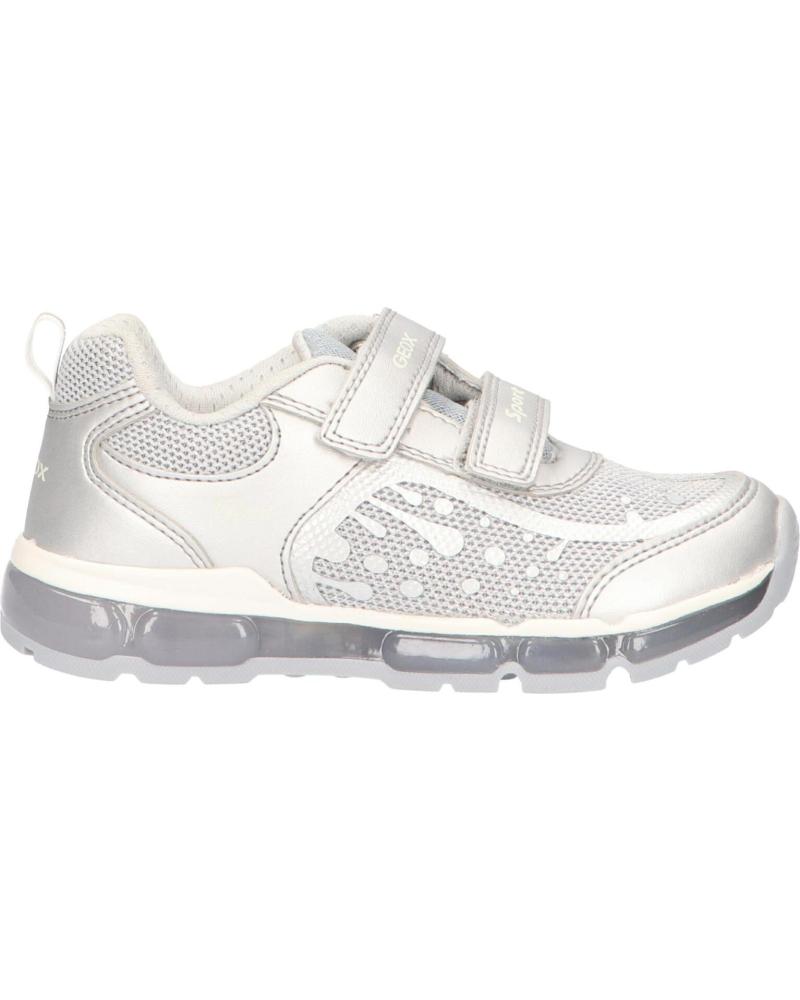 Zapatillas deporte de Niña GEOX J0245B 0ASAJ J ANDROID C1007 SILVER