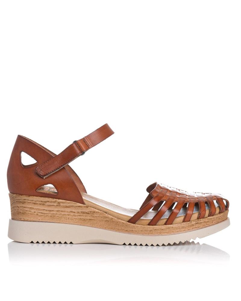 Sandalias de Mujer PORRONET CUNAS 2954 CUERO MARRóN