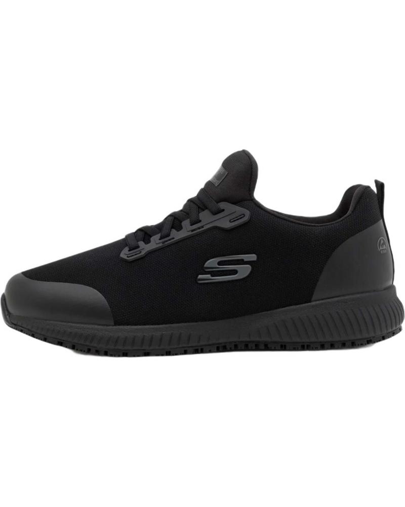 SKECHERS SQUAD SR MYTON 200051 ECBLK ZAPATILLAS ANTIDESLIZANTES NEGRO NEGRO