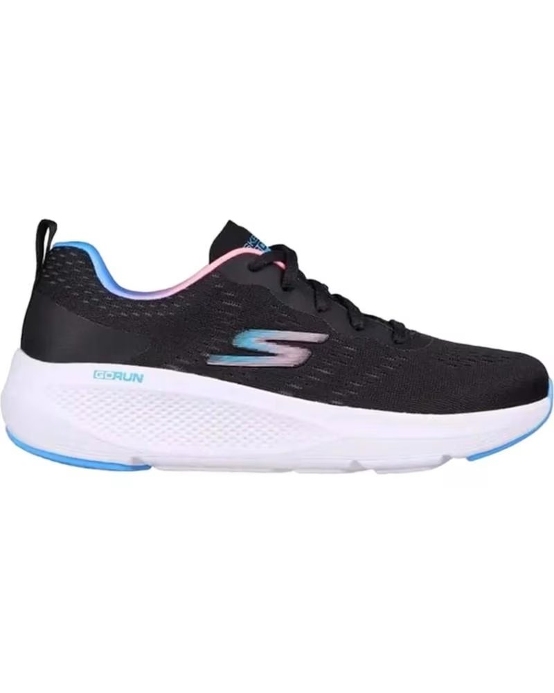 Skechers Go Run Elevate 128334-BKMT Zapatilla Deportiva Mujer Black Multicolor