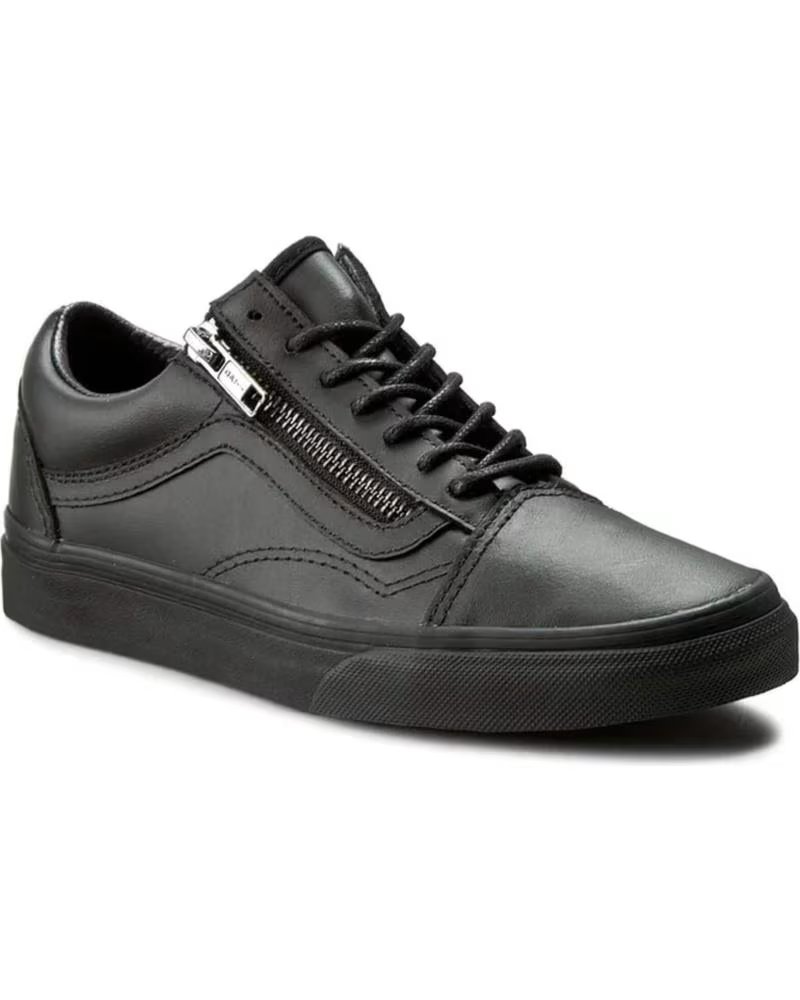 Deportivas de Mujer y Hombre Vans Off The Wall Zapatillas Vans Old Skool Zip Gunmetal Black
