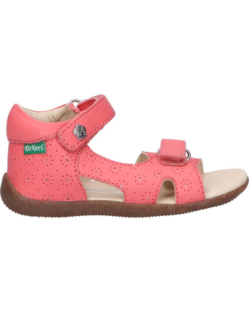 Sandalias de Niña KICKERS 860594-10 BINSIA-2 132 ROSE PERFO