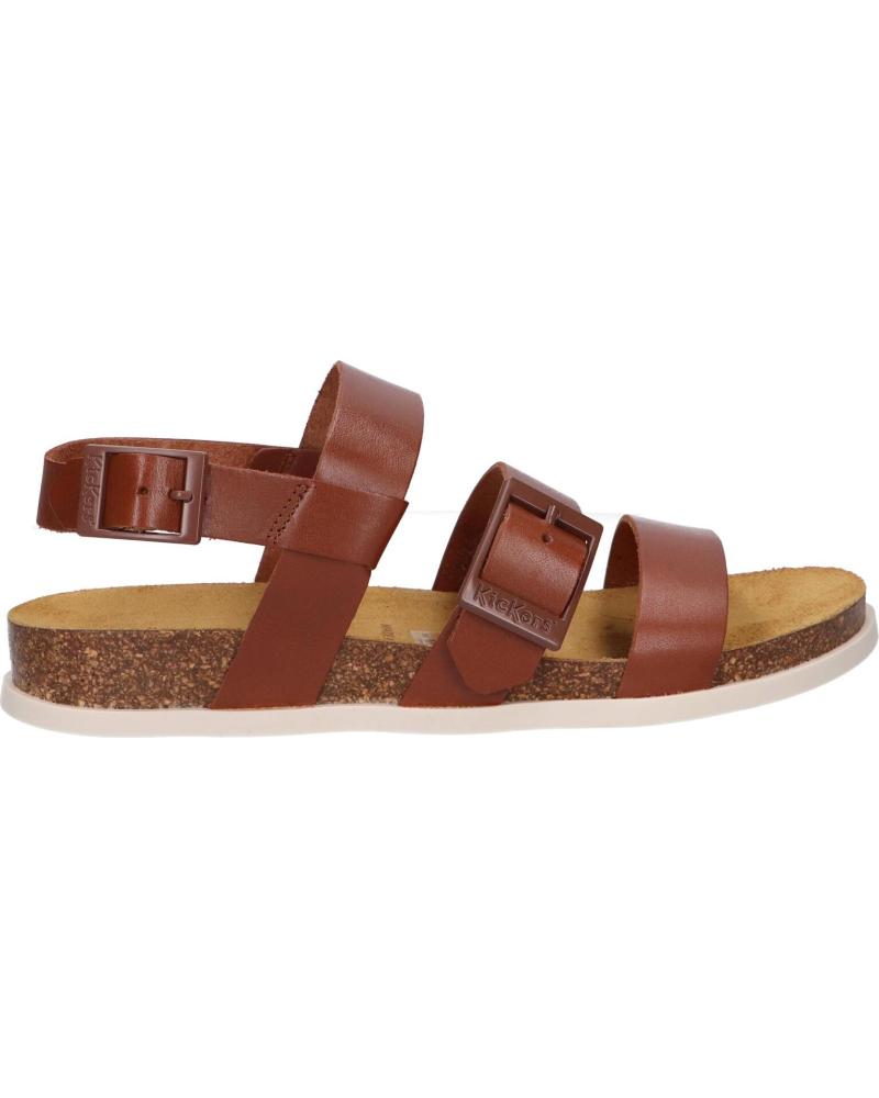 Sandalias de Mujer y Niña KICKERS 931630-50 KICK ALANA 91 MARRON CLAIR