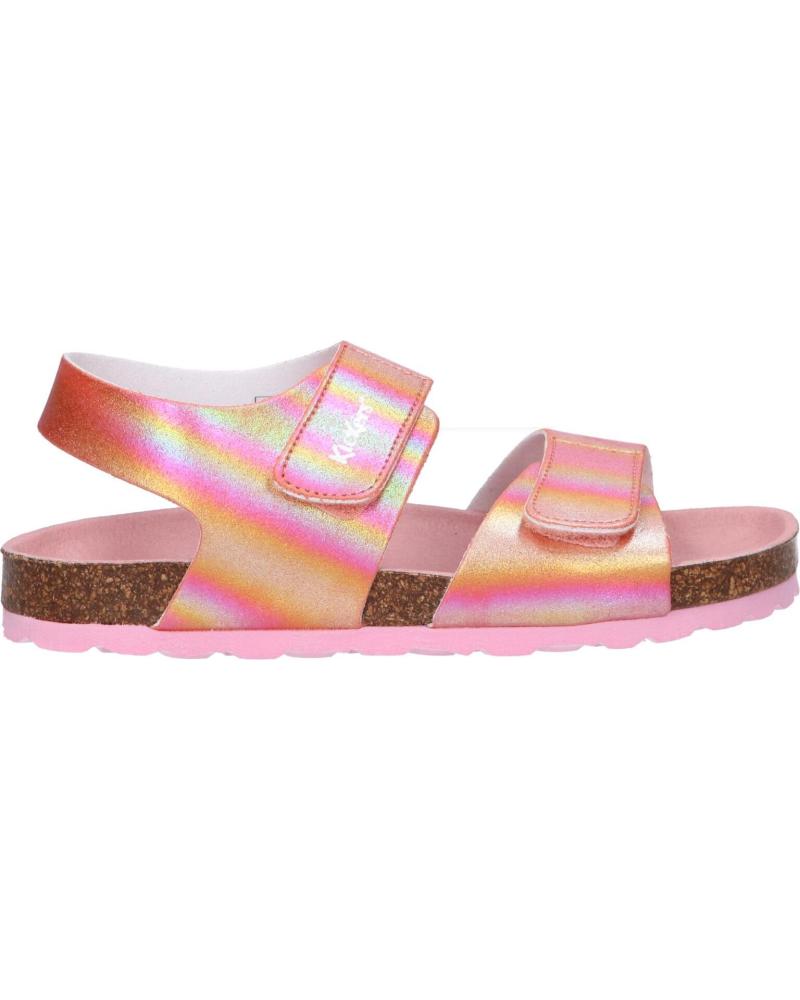 Sandalias de Niña KICKERS 895453-10 SUMMERKRO 133 ROSE RAINBOW