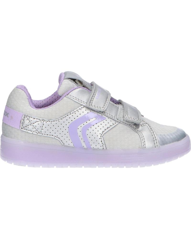 Zapatillas deporte de Mujer y Niña GEOX J924HC 0GNAJ J KOMMODOR C1316 SILVER