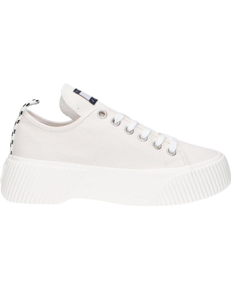 Zapatillas deporte de Mujer TOMMY HILFIGER EN0EN02202 TJW VULC PLAT LC YBI IVORY