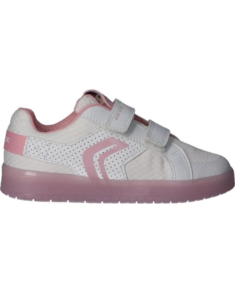 Zapatillas deporte de Mujer y Niña GEOX J924HC 0GNBU J KOMMODOR C0406 WHITE