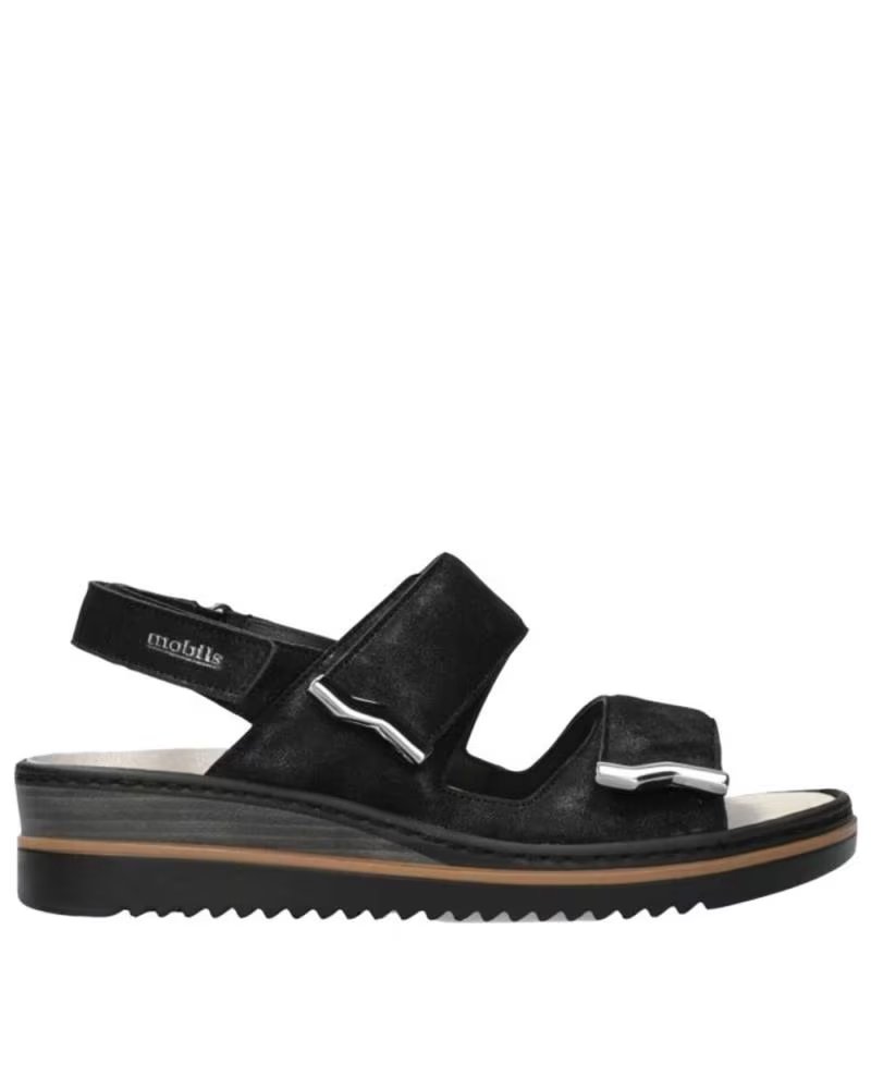 Sandalias de Mujer Mephisto Darcie Nubuck Negro