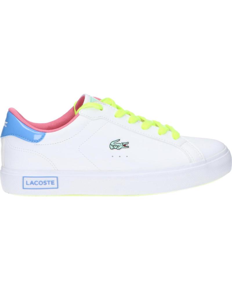 Deportivas de Mujer y Niña LACOSTE 45SUJ0013 POWERCOURT 082 WHT-GRN