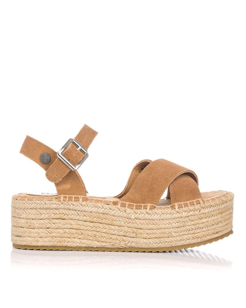 REFRESH SANDALIAS PLATAFORMA 170794 SERRAJE CAMEL BEIGE BEIGE