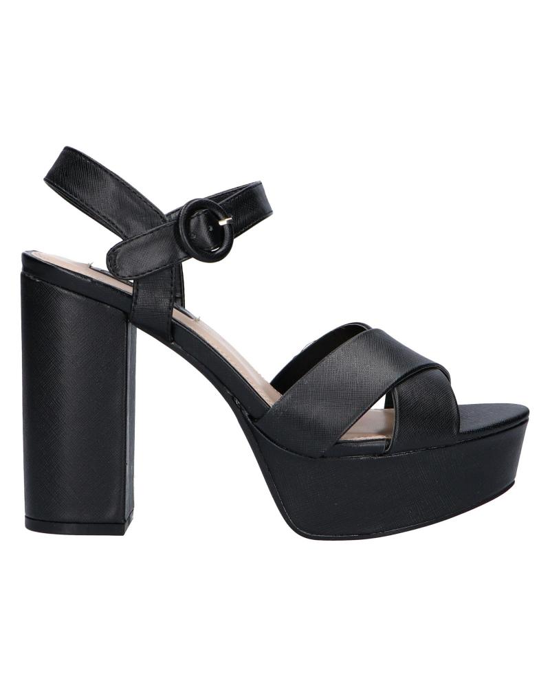 Sandalias de Mujer CHIKA10 NEW TAYLOR 01 NEGRO-METAL