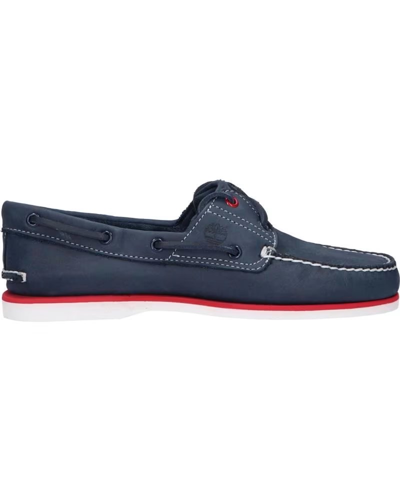 Timberland A2AFY Classic Boat Navy Full-grain