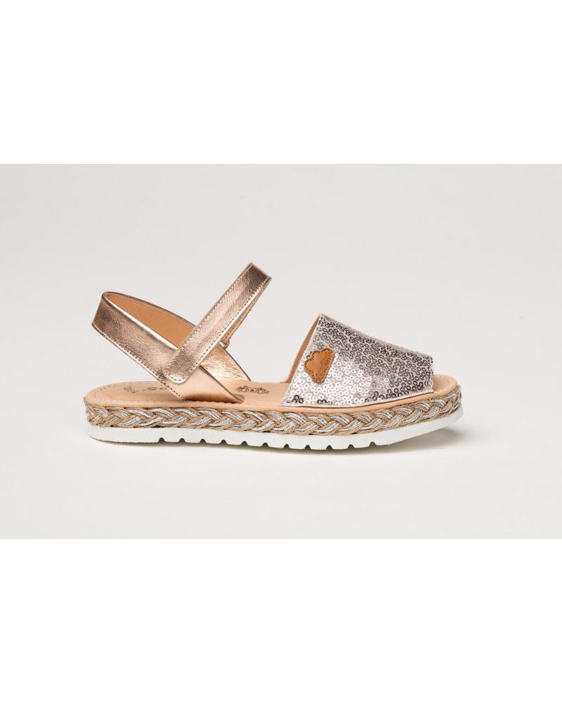 Sandalias de Niña ANGELITOS ABARCA PIEL 224 NUDE