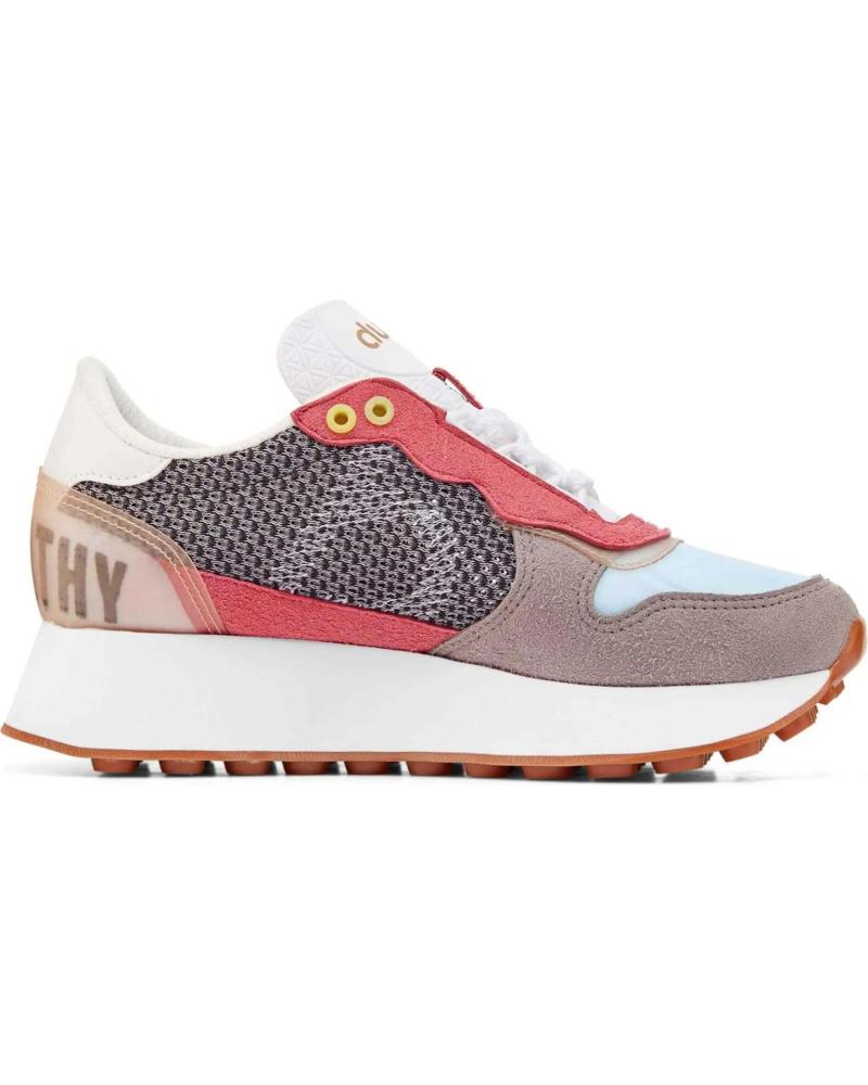 DUUO CALMA HIGH D124051 ZAPATILLAS URBANAS GRIS MULTICOLOR MULTICOLOR